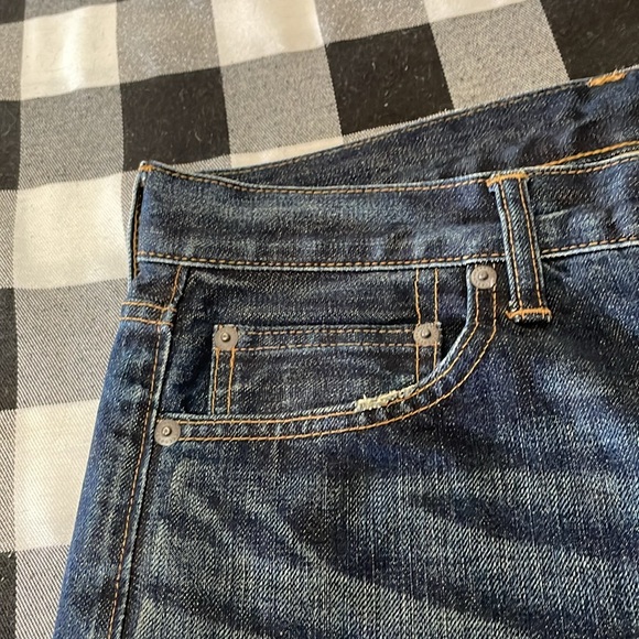 J.Crew 770 Japanese Fabric Kaihara Denim Jeans Men 31 x 34.5 Long tall Cotton - Picture 3 of 13